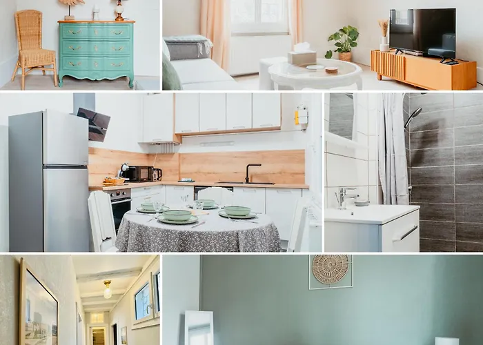 Апартаменты A 2 Pas De La Cosy Et Super Equipe Гавр