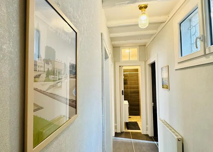 A 2 Pas De La Cosy Et Super Equipe Апартаменты Гавр